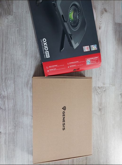 Genesis Oxid 850, podkładka chłodząca do notebooka do 17,3” jak nowy