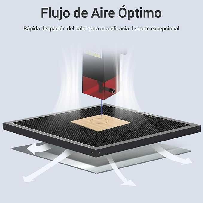 Mecpow Honeycomb Laser mesa trabalho, 650 x 650 x 22 mm  Laser Bed