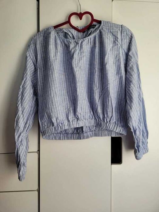 Bawełniana crop top bluzka roz s (38/42)