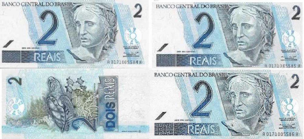 Brasil - - - Números Sequenciais - - - - - Notas