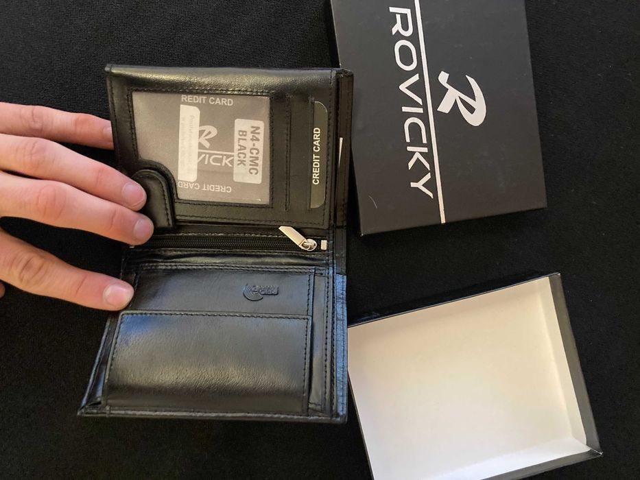 Portfel męski premium skóra
