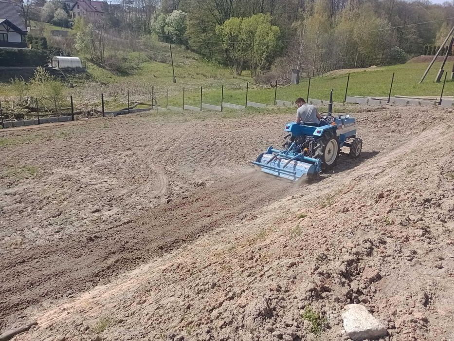 Wynajem, usługa glebogryzarką separacyjną