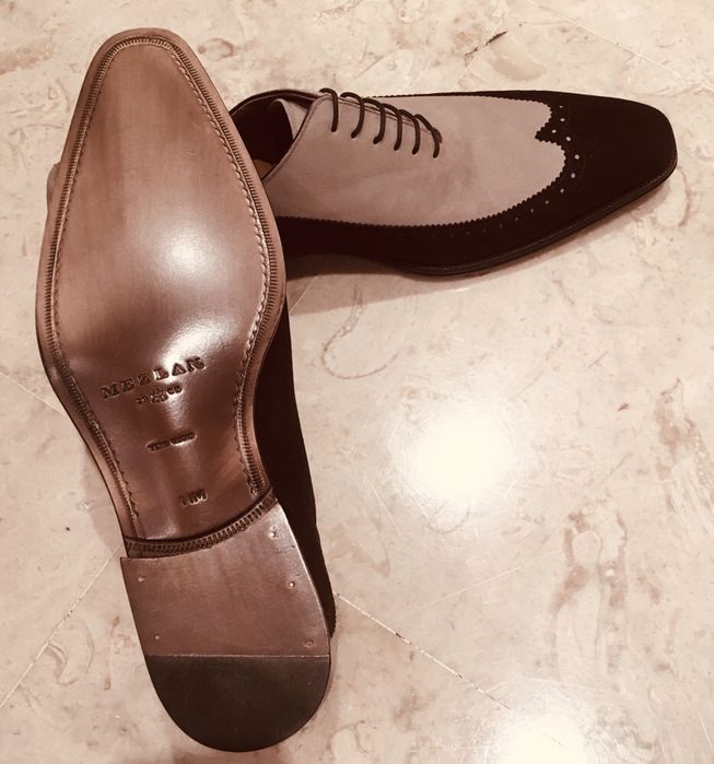 sapatos Mezlan tamanho 44 castanhos de luxo