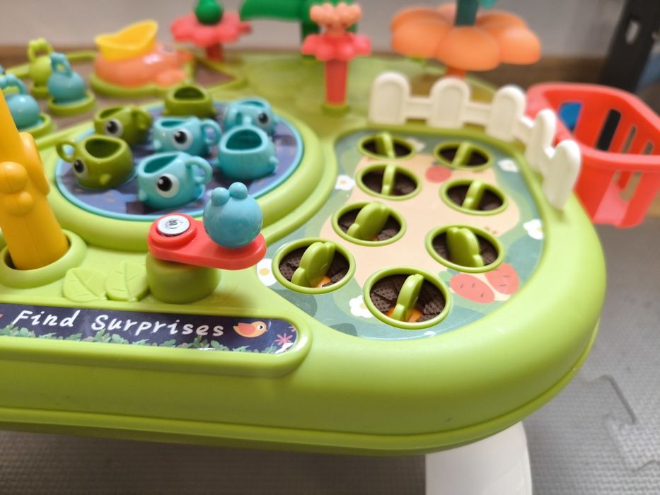 Stoliczek edukacyjny do zabawy kreatywny stolik zabaw manualnych