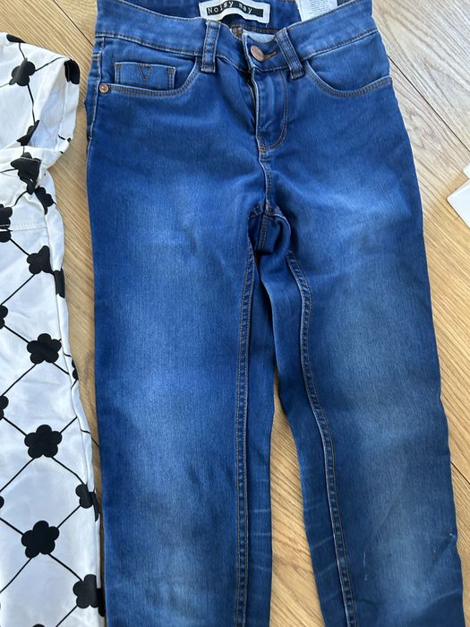 R.158 sukienki letnie spodnie jeansowe