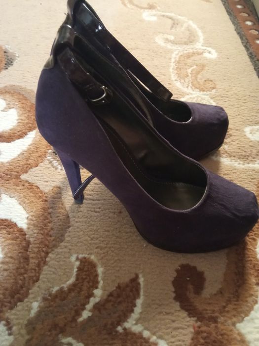 Туфли женские фиолетовые