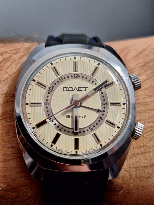 Poljot sygnał alarm budzik vintage