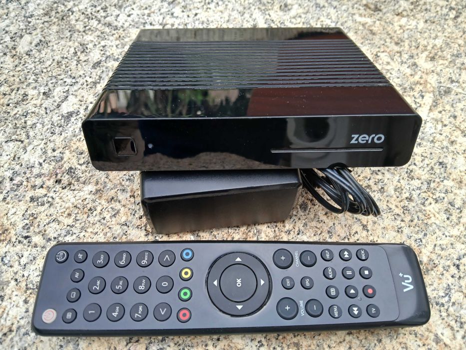 Receptor Box TV Satélite DVB-S2 - Vu+ Zero Enigma2 - como novo!