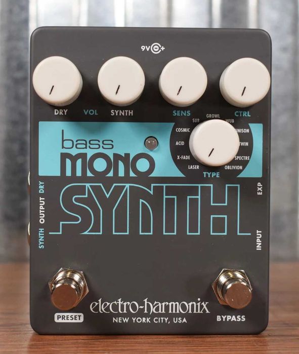 Electro Harmonix Bass Mono Synth - Pedal Baixo