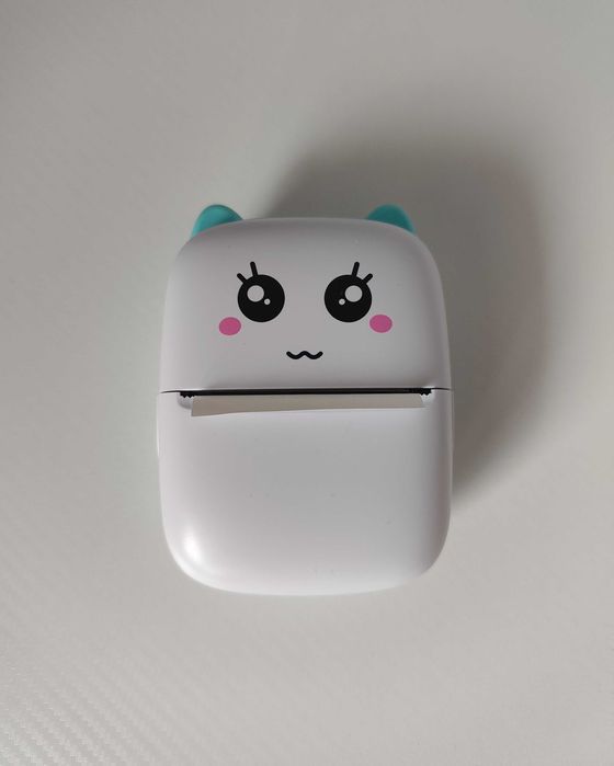 Mini Drukarka Termiczna ASTRA Animals 715-024-901 Kartonik/10 rolek/USB-C/Ładowarka+GRATIS!