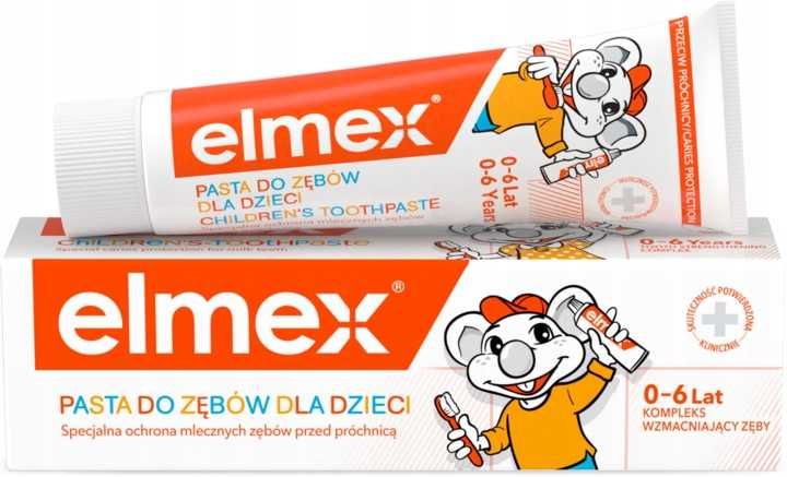 ELMEX Pasta do zębów dla dzieci 0-6 lat 50ml