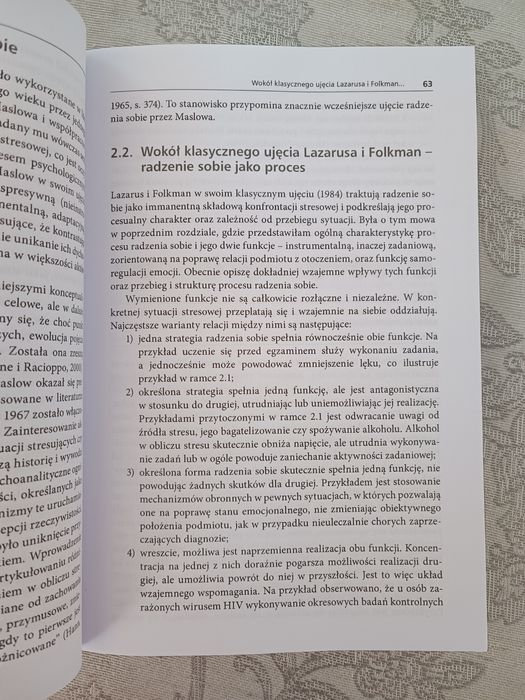 Psychologia stresu Irena Heszen PWN