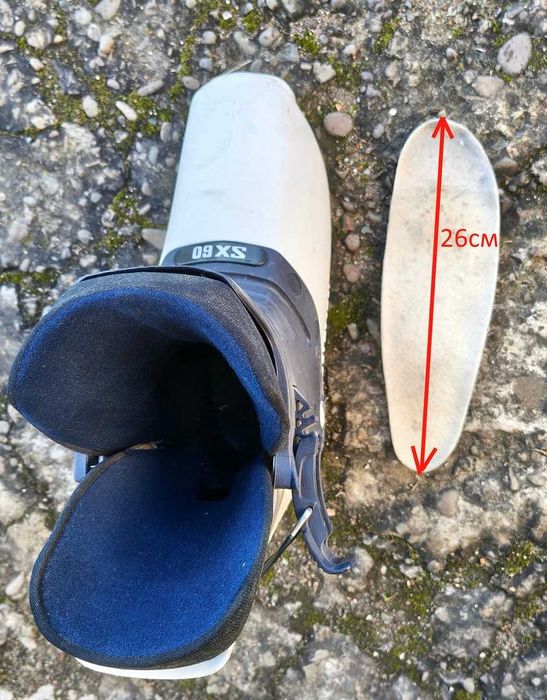 Лижі "К2" з палками та ботами "Solomon", роз.38.