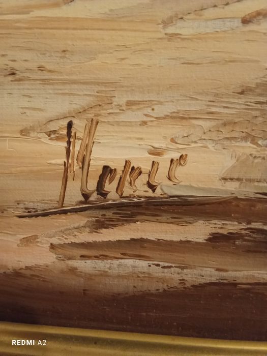 Quadro Pintura Vila Branca