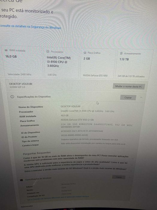 Vende-se Pc gamer
