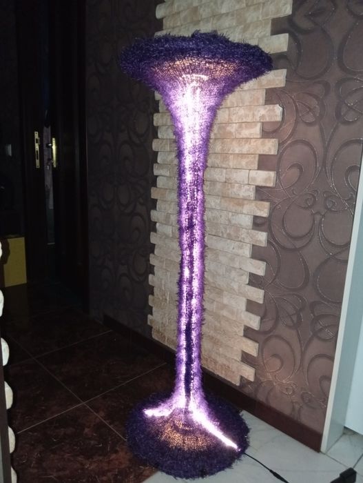 Дизайнерский торшер, подсветка ««Aura Violet» (120 см)