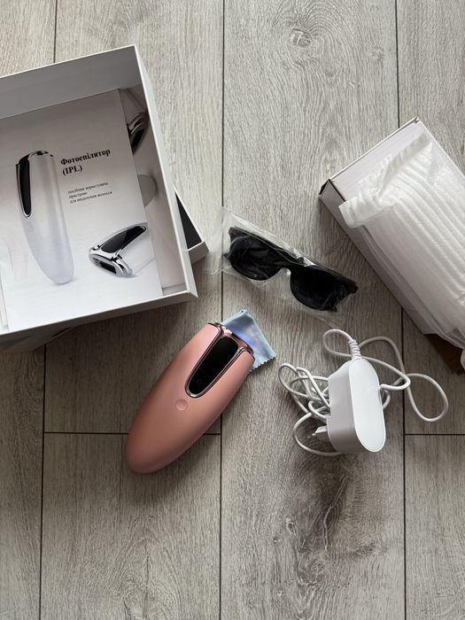 Домашній фотоепілятор Ellesilk IPL, 8 рівнів, 2 режими фотоепилятор