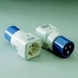 Merlin Gerin 83990 2P+Earth Adapter64343236655875121