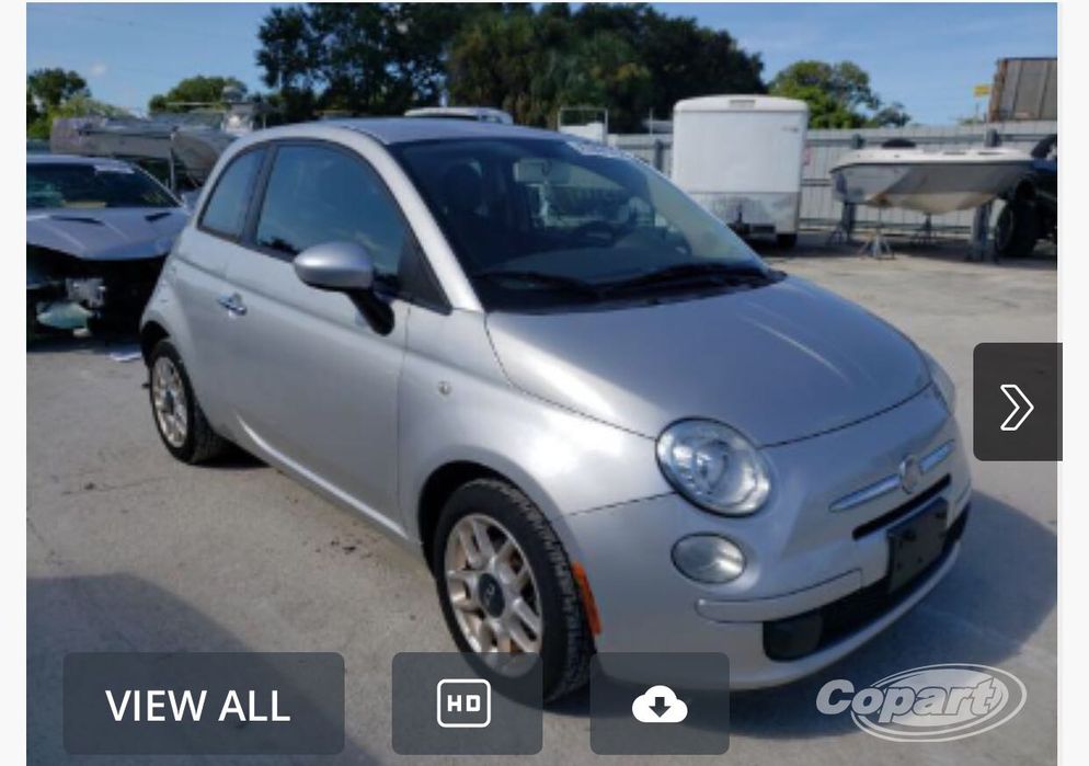 Fiat 500 Фіат 500 USA Америка по запчастинам, є все