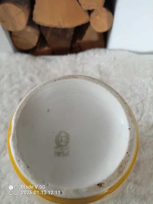 Duży stary lata 50 wazon Chodzież