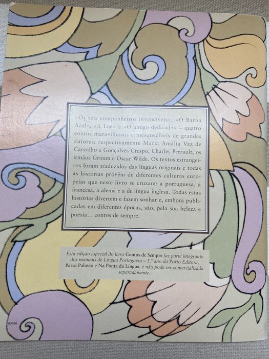 Contos de sempre da Porto editora
