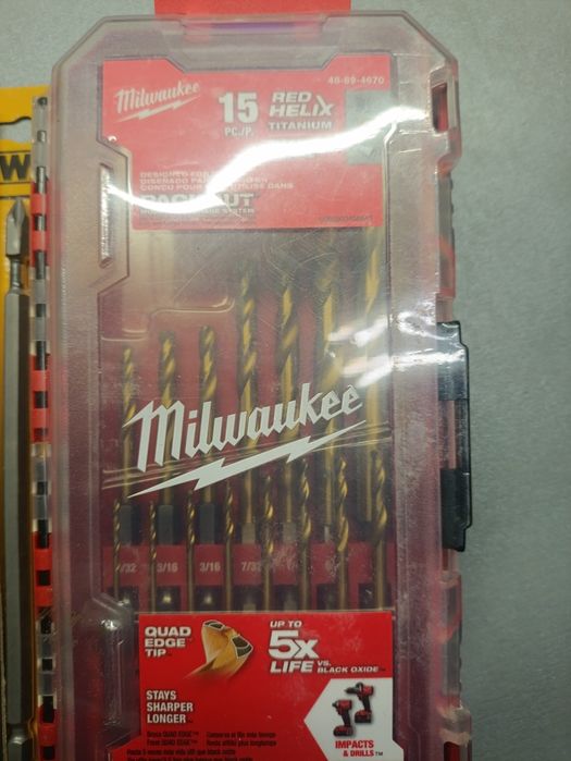 Dewalt.Milwaukee.різьбомір/шагомір метричний.біта,леза трапеція крючок