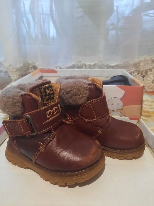 Зимние ботиночки 21р.