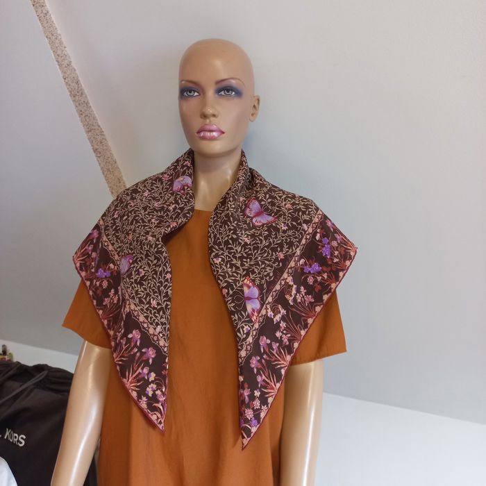 Valentino платок хустка шаль шовк