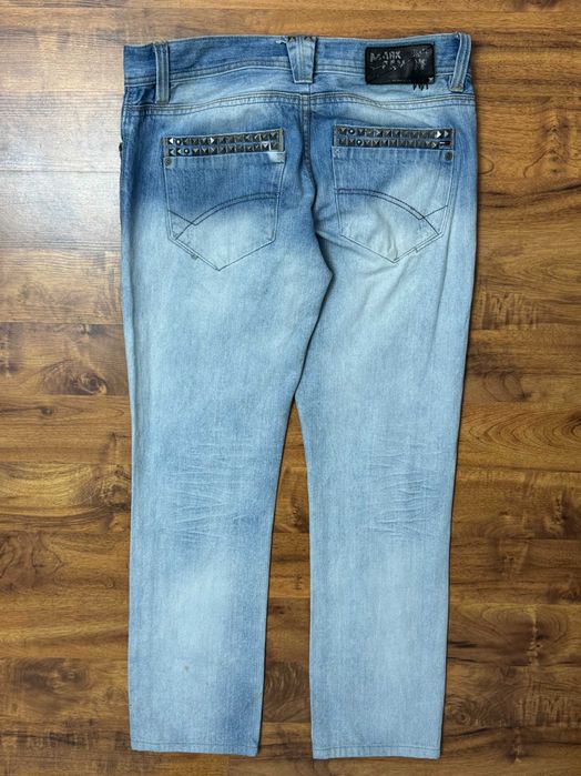 Spodnie jeansowe tapered zwężane slim jeansy Tommy Hilfiger Denim M