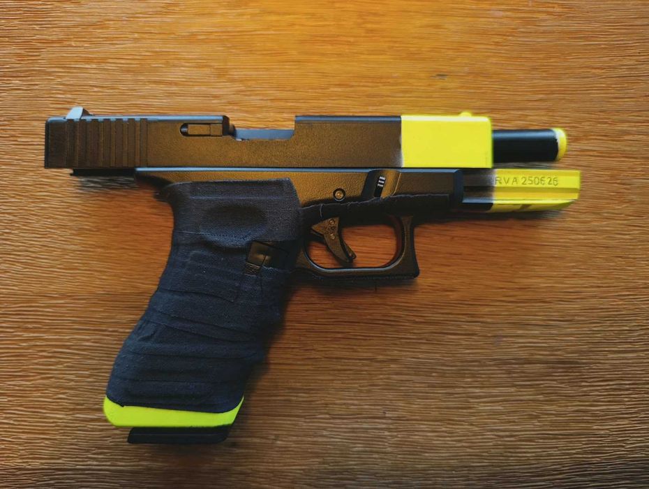 Pistola airsoft GBB (réplica Glock 17)