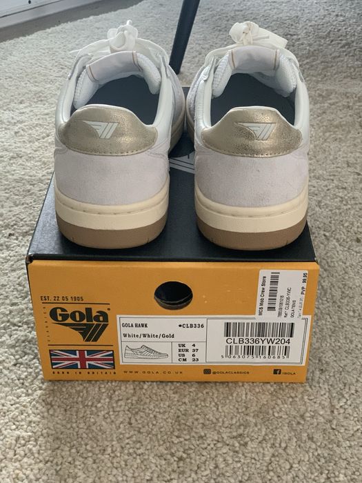 Tenis Gola HAWK - Branco / Bege Novos