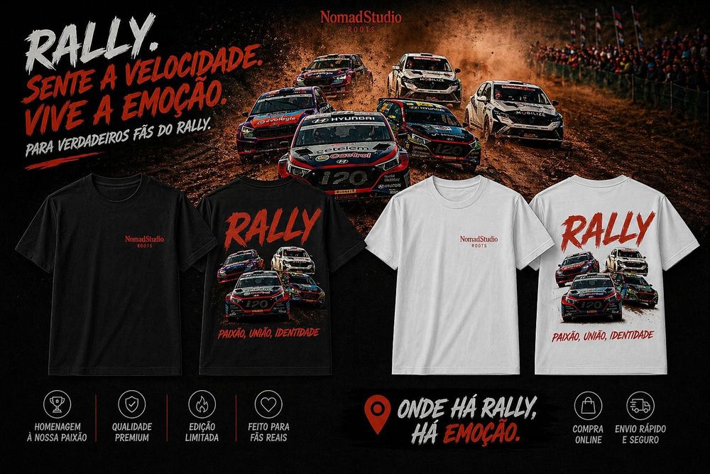 T-shirt Rally de Arganil peca unica
