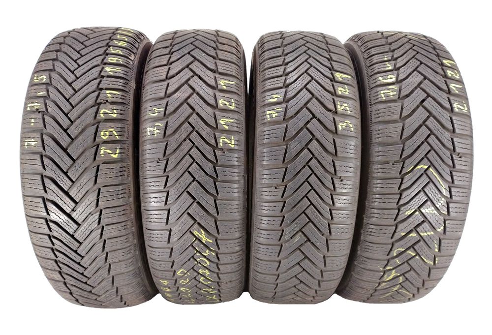 4x 195/65 R15 Michelin Alpin 6 opony zimowe 7,5 mm / montaż