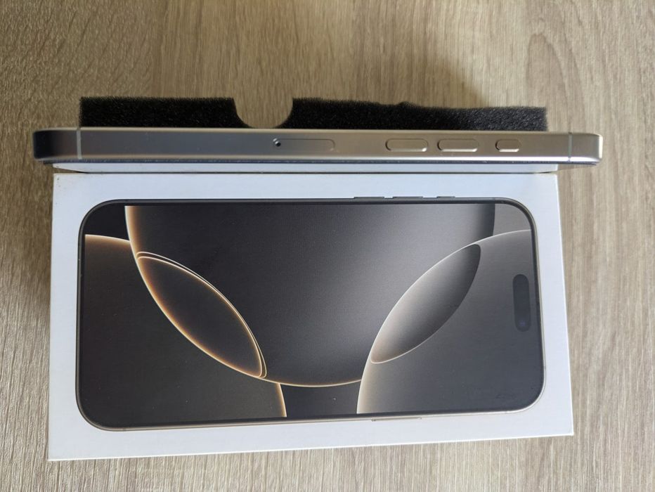 iPhone 16 pro max-comprado em Março/38 ciclos