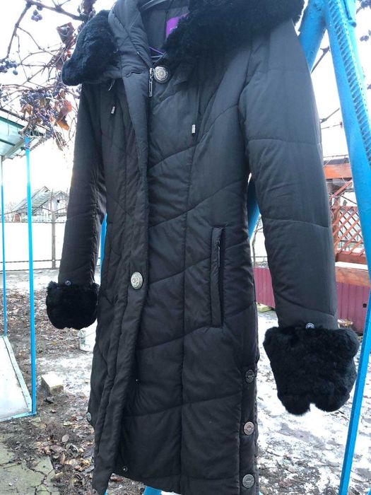 пальто жіноче з капюшоном