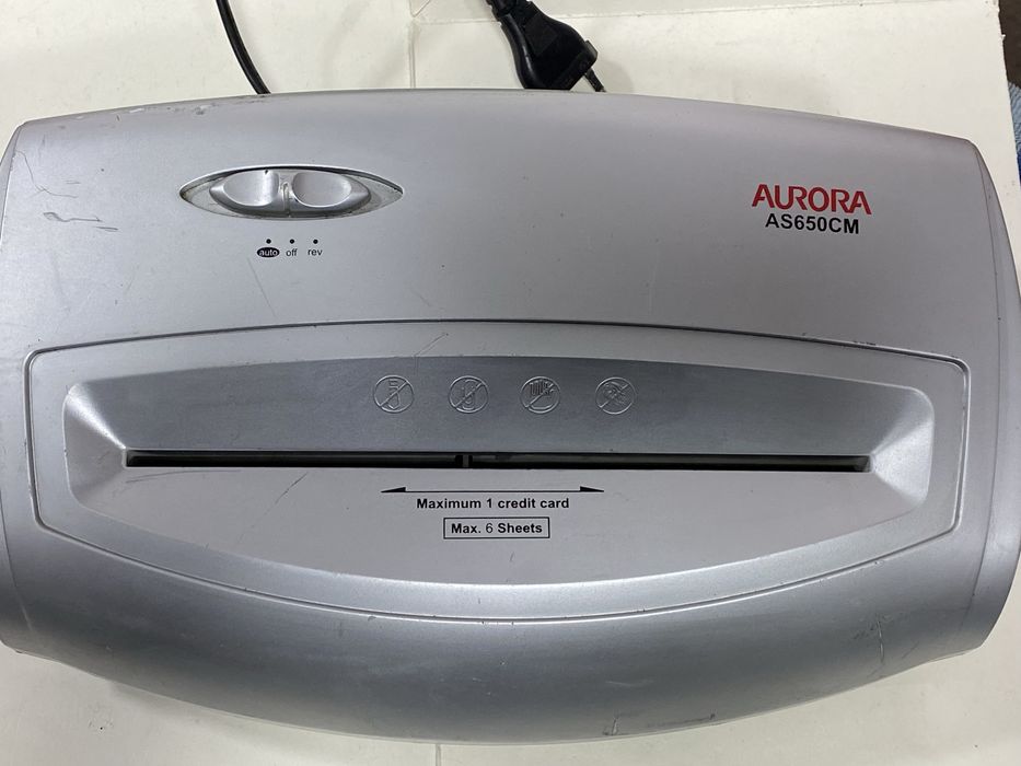 Шредер Aurora AS650CM (Уничтожитель бумаги)