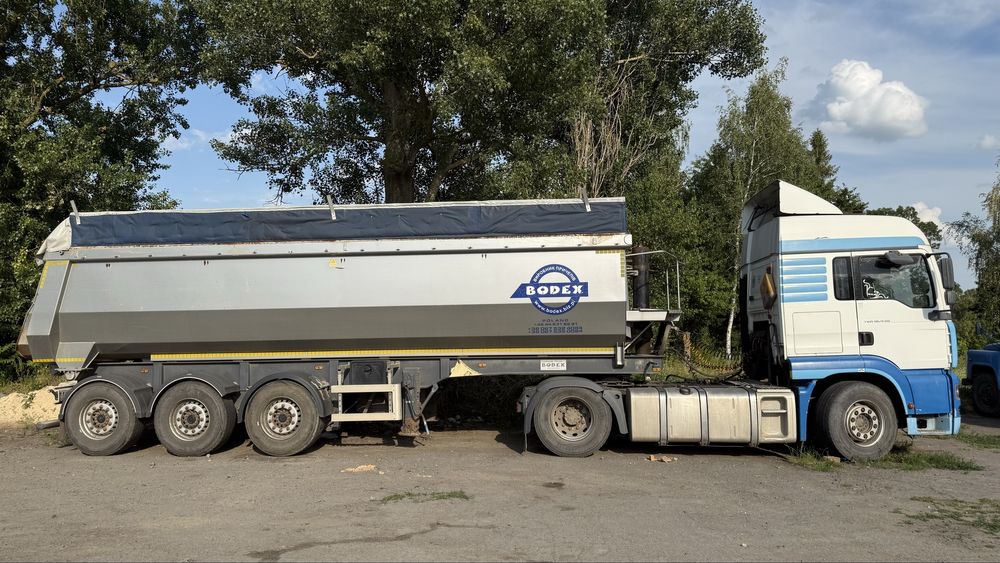 MAN tga 18.430 та напівпричіп BODEX