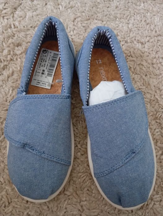 Круті мокасини від next р. 12 (30,5), 18,4 см