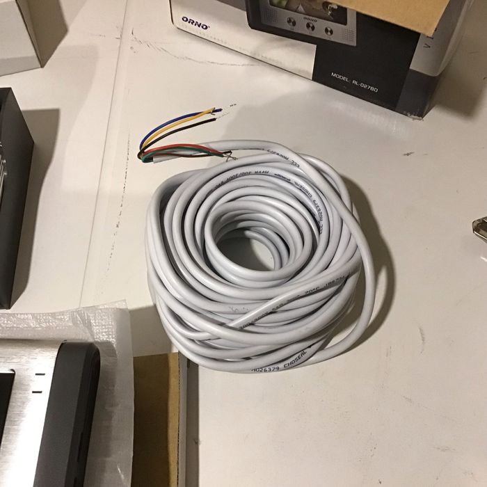 Zestaw wideodomofon  z modułem pamięci Nowy ORNO