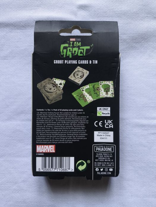 Baralho de Cartas Marvel