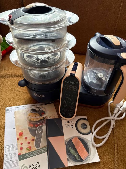 Блендер пароварка babymoov Nutribaby+XL