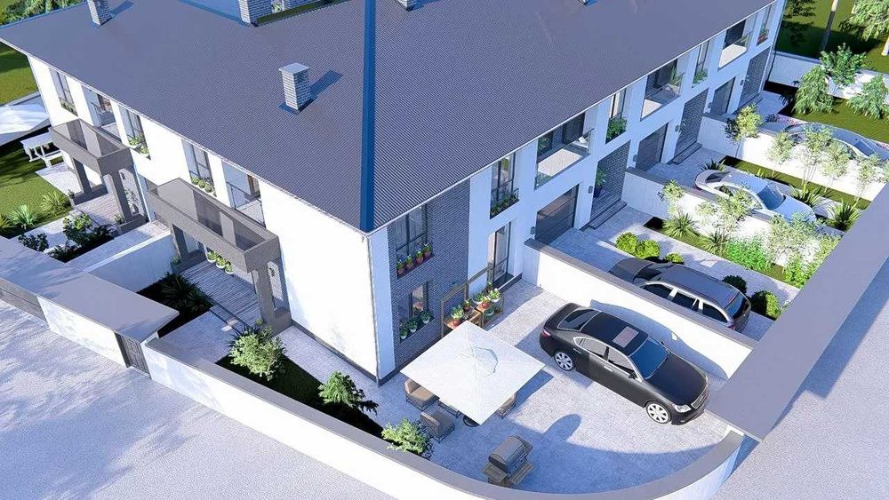 Таунхаус 130 м2 з гаражем | 2.2 сотки | Міські комунікації та газ | Розтермінування