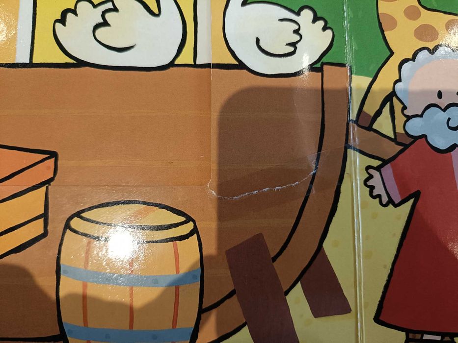Livro puzzle A Arca de Noé