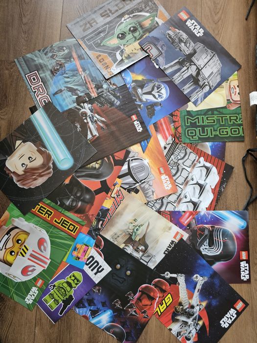 Plakaty star wars lego