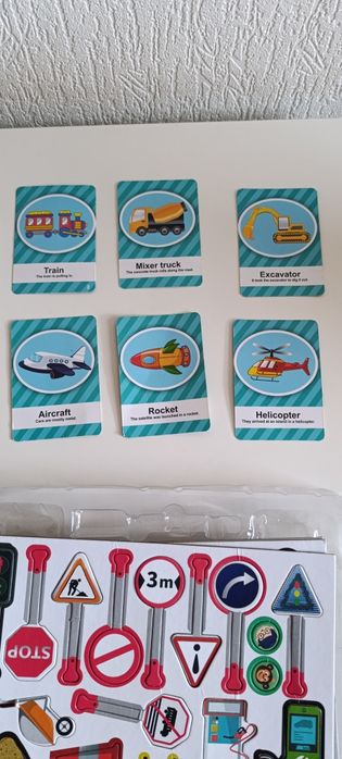 Klocki magnetyczne*58 szt.*bdb