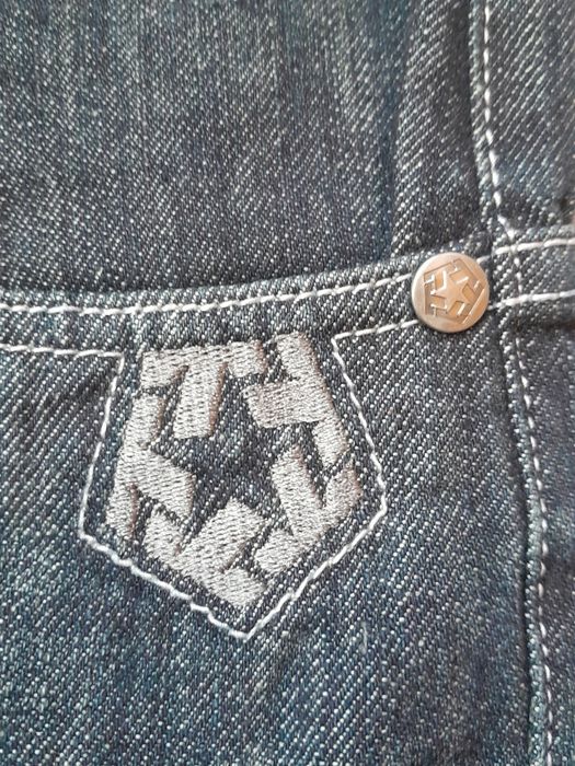 Spodnie młodzieżowe Tribal Hiphopowe Denim