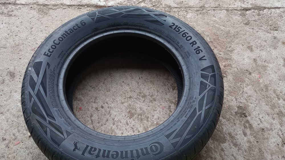 215/60 R16V Continental EcoContact6 opony komplet letnie dot4222