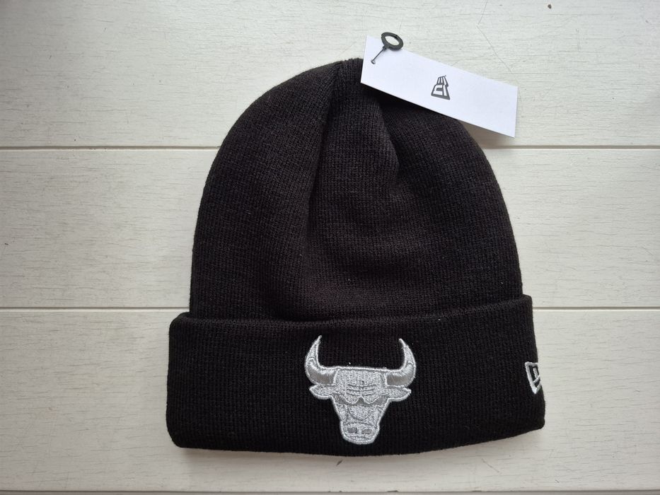 Czapka Beanie Zimowa Męska New Era NBA Chicago Bulls