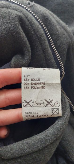 Hugo Boss r.L-XL kurtka, płaszcz wełna + kaszmir