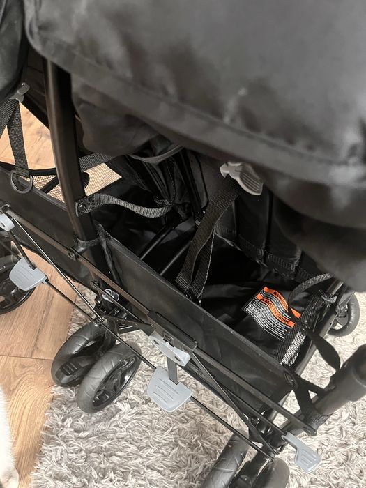 Wozek blizniaczy -  podwójna Ingenuity 3Dlite Double Convenience Stroller)